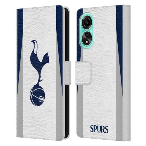 Tottenham Hotspur F.C. 2025/26 Badge Kit Home Leather Book Wallet Case Cover For OPPO A78 4G