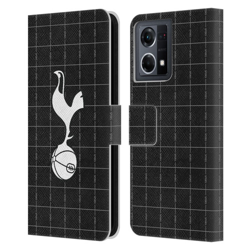Tottenham Hotspur F.C. 2025/26 Badge Kit Away Leather Book Wallet Case Cover For OPPO Reno8 4G