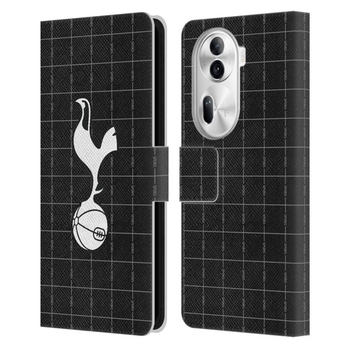 Tottenham Hotspur F.C. 2025/26 Badge Kit Away Leather Book Wallet Case Cover For OPPO Reno11