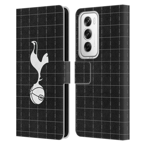 Tottenham Hotspur F.C. 2025/26 Badge Kit Away Leather Book Wallet Case Cover For OPPO Reno12 Pro 5G