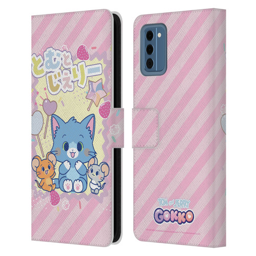Tom and Jerry Gokko Graphics Character Art Leather Book Wallet Case Cover For Nokia NC300
