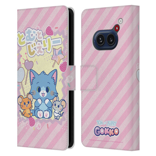 Tom and Jerry Gokko Graphics Character Art Leather Book Wallet Case Cover For Nothing Phone (2a) Tom and Jerry Gokko Graphics Character Art Leather Book Wallet Case Cover For Nothing Phone (2a)
