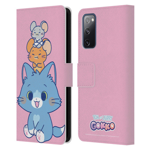 Tom and Jerry Gokko Graphics Characters Leather Book Wallet Case Cover For Samsung Galaxy S20 FE / 5G