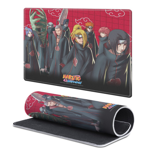 Naruto Shippuden Graphic Art Akatsuki Gaming Office Desk PC Keyboard Mouse Mat Pad 9.84 x 11.81 x 0.12 inches (250 x 300 mm) - S