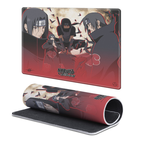 Naruto Shippuden Graphic Art Itachi Gaming Office Desk PC Keyboard Mouse Mat Pad 9.84 x 11.81 x 0.12 inches (250 x 300 mm) - S
