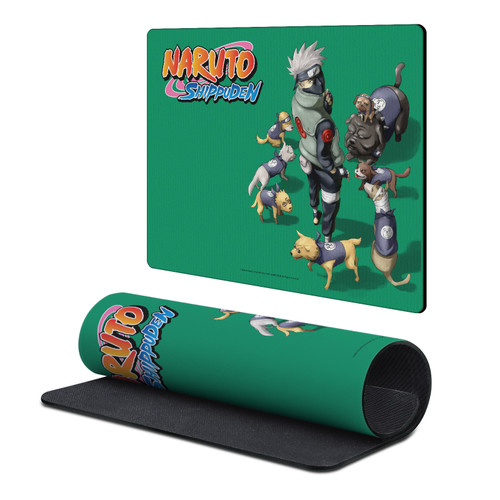 Naruto Shippuden Graphic Art Kakashi Ninken Gaming Office Desk PC Keyboard Mouse Mat Pad 9.84 x 11.81 x 0.12 inches (250 x 300 mm) - S