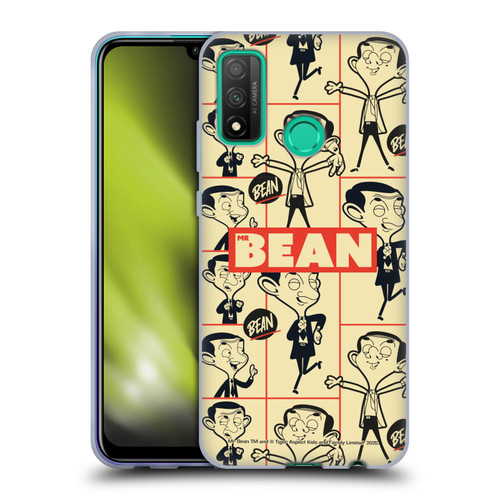 Mr. Bean: The Animated Series Graphic Art Collage Soft Gel Case for Huawei P Smart (2020)