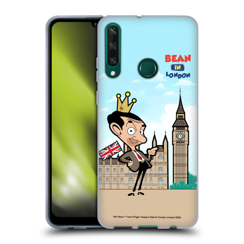 Mr. Bean: The Animated Series Graphic Art Bean In London Soft Gel Case for Huawei Y6p