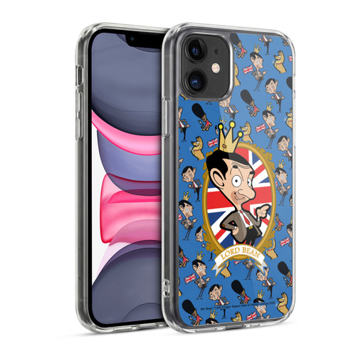 Mr. Bean: The Animated Series Graphic Art Royal Bean Soft Gel Case for Apple iPhone 11