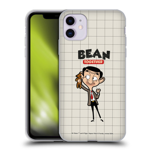 Mr. Bean: The Animated Series Graphic Art With Teddy Soft Gel Case for Apple iPhone 11