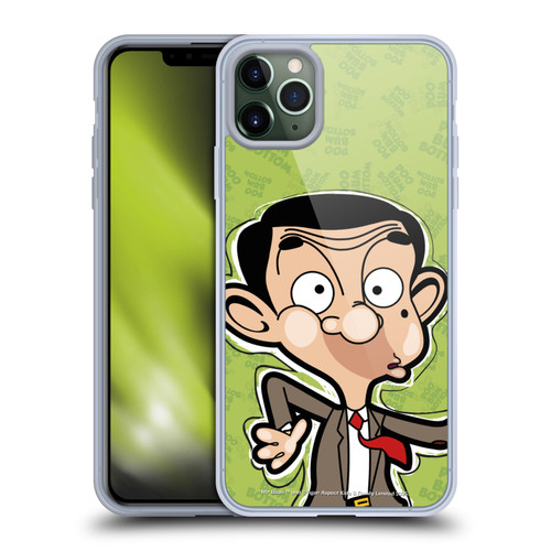 Mr. Bean: The Animated Series Graphic Art Face Soft Gel Case for Apple iPhone 11 Pro Max