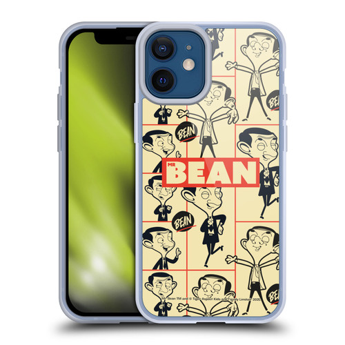 Mr. Bean: The Animated Series Graphic Art Collage Soft Gel Case for Apple iPhone 12 Mini