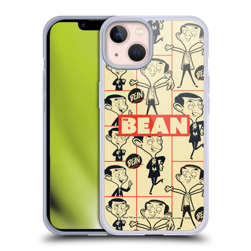 Mr. Bean: The Animated Series Graphic Art Collage Soft Gel Case for Apple iPhone 13