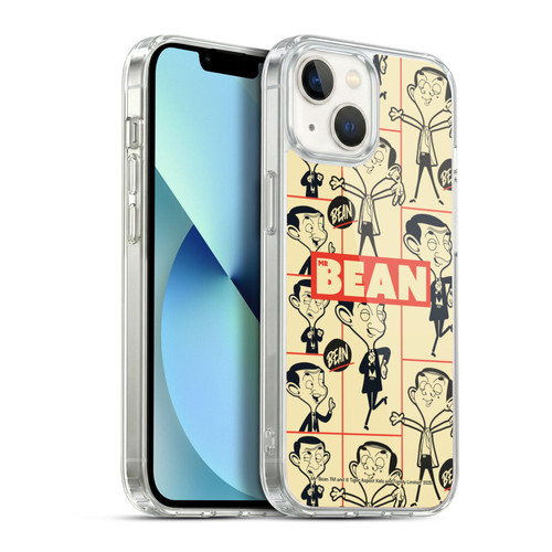 Mr. Bean: The Animated Series Graphic Art Collage Soft Gel Case for Apple iPhone 13
