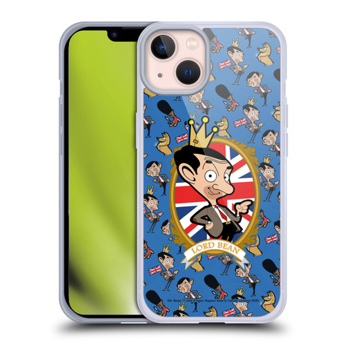 Mr. Bean: The Animated Series Graphic Art Royal Bean Soft Gel Case for Apple iPhone 13