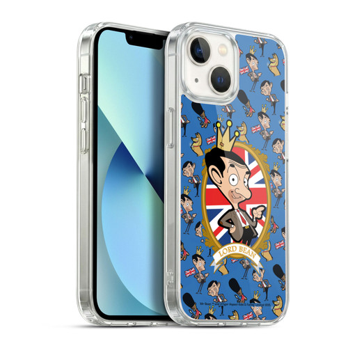 Mr. Bean: The Animated Series Graphic Art Royal Bean Soft Gel Case for Apple iPhone 13