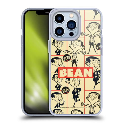 Mr. Bean: The Animated Series Graphic Art Collage Soft Gel Case for Apple iPhone 13 Pro