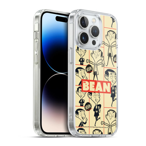 Mr. Bean: The Animated Series Graphic Art Collage Soft Gel Case for Apple iPhone 13 Pro & MagSafe