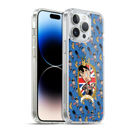 Mr. Bean: The Animated Series Graphic Art Royal Bean Soft Gel Case for Apple iPhone 14 Pro Max & MagSafe