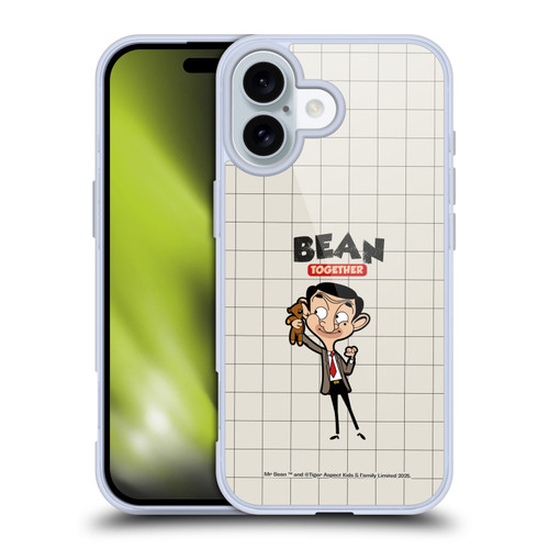 Mr. Bean: The Animated Series Graphic Art With Teddy Soft Gel Case for Apple iPhone 16