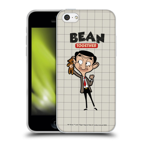 Mr. Bean: The Animated Series Graphic Art With Teddy Soft Gel Case for Apple iPhone 5c