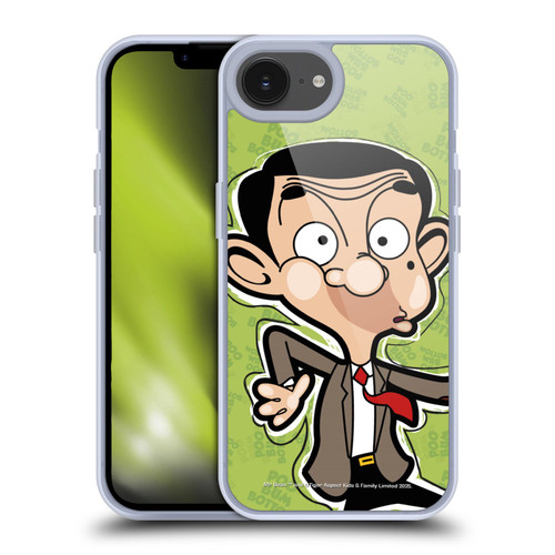 Mr. Bean: The Animated Series Graphic Art Face Soft Gel Case for Apple iPhone 16e