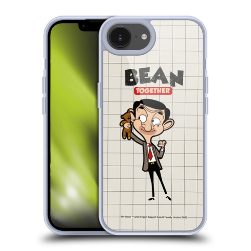 Mr. Bean: The Animated Series Graphic Art With Teddy Soft Gel Case for Apple iPhone 16e