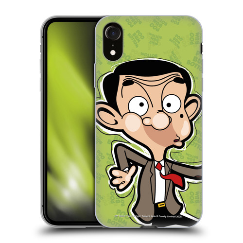 Mr. Bean: The Animated Series Graphic Art Face Soft Gel Case for Apple iPhone XR