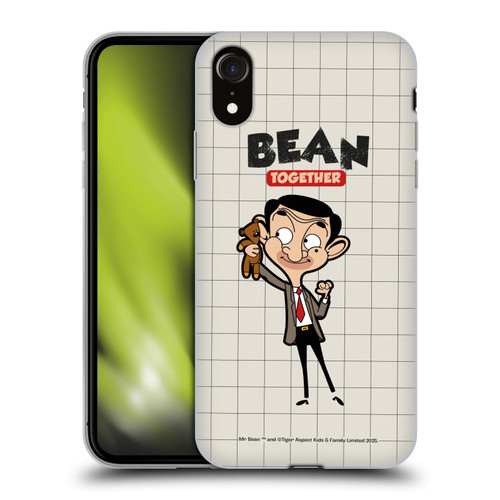 Mr. Bean: The Animated Series Graphic Art With Teddy Soft Gel Case for Apple iPhone XR