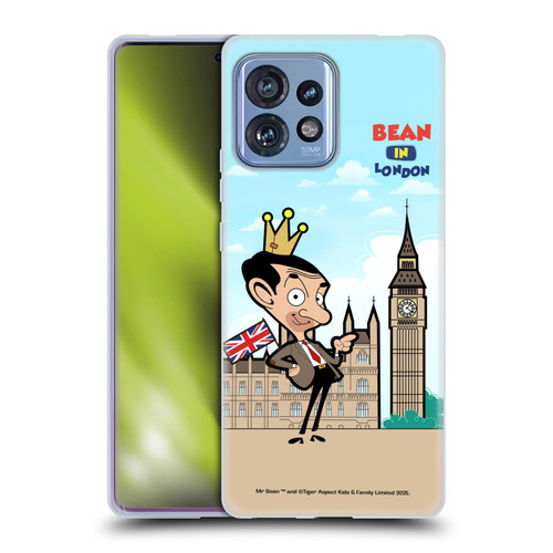 Mr. Bean: The Animated Series Graphic Art Bean In London Soft Gel Case for Motorola Moto Edge 40 Pro/Plus 2023 Mr. Bean: The Animated Series Graphic Art Bean In London Soft Gel Case for Motorola Moto Edge 40 Pro/Plus 2023