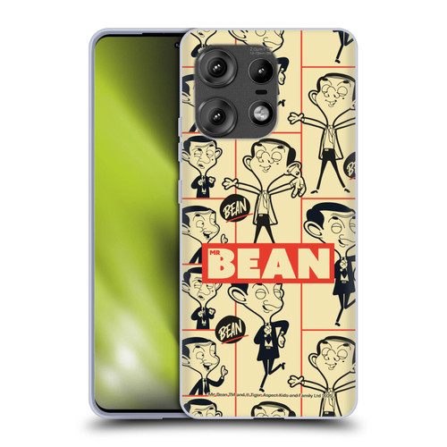 Mr. Bean: The Animated Series Graphic Art Collage Soft Gel Case for Motorola Edge 50 Pro