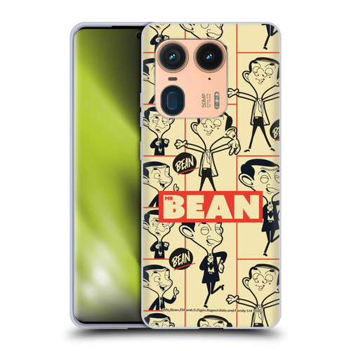 Mr. Bean: The Animated Series Graphic Art Collage Soft Gel Case for Motorola Edge 50 Ultra/X50 Ultra