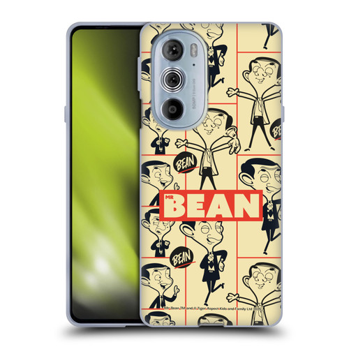 Mr. Bean: The Animated Series Graphic Art Collage Soft Gel Case for Motorola Edge X30