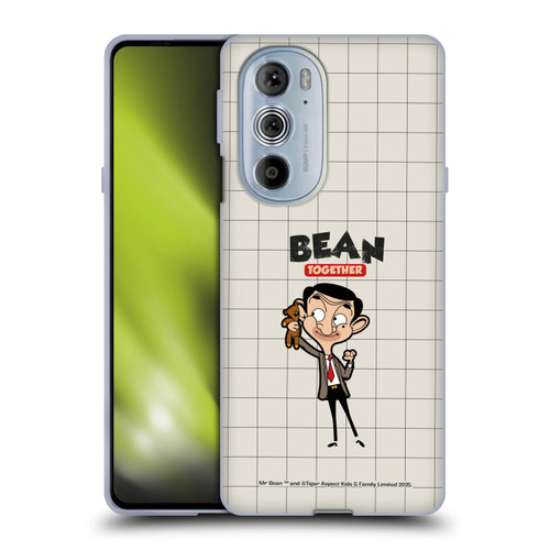 Mr. Bean: The Animated Series Graphic Art With Teddy Soft Gel Case for Motorola Edge X30