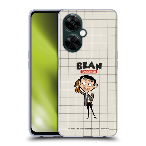 Mr. Bean: The Animated Series Graphic Art With Teddy Soft Gel Case for OnePlus Nord N30