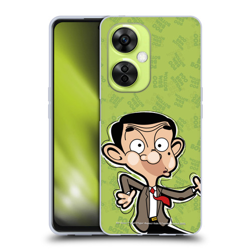 Mr. Bean: The Animated Series Graphic Art Face Soft Gel Case for OnePlus Nord CE 3 Lite 5G