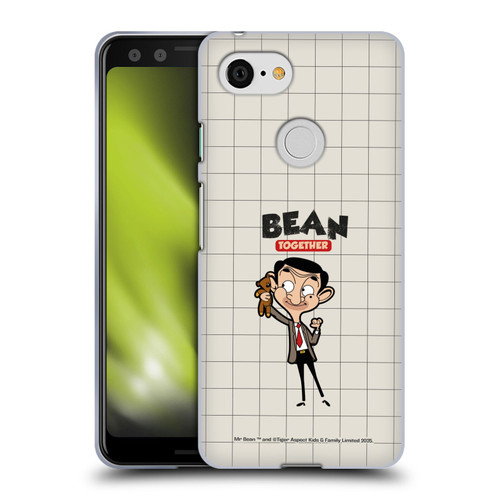 Mr. Bean: The Animated Series Graphic Art With Teddy Soft Gel Case for Google Pixel 3