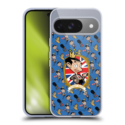 Mr. Bean: The Animated Series Graphic Art Royal Bean Soft Gel Case for Google Pixel 9 / Pixel 9 Pro