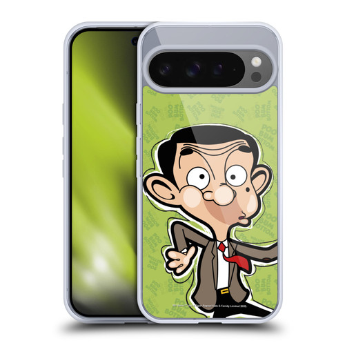 Mr. Bean: The Animated Series Graphic Art Face Soft Gel Case for Google Pixel 9 Pro XL