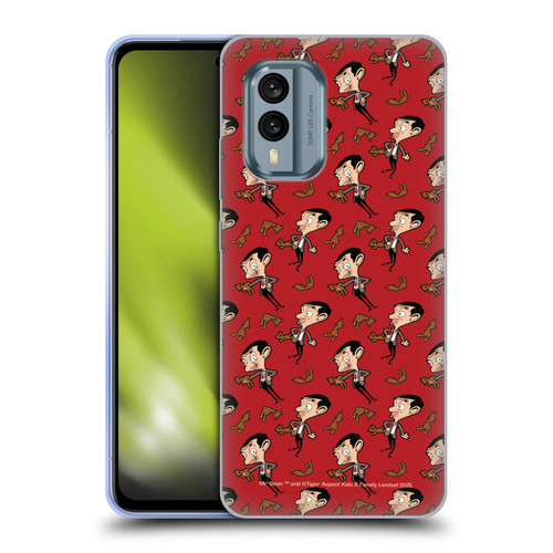 Mr. Bean: The Animated Series Graphic Art Teddy Pattern Soft Gel Case for Nokia X30