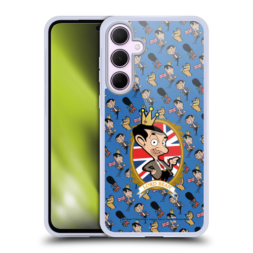 Mr. Bean: The Animated Series Graphic Art Royal Bean Soft Gel Case for Samsung Galaxy A35 5G