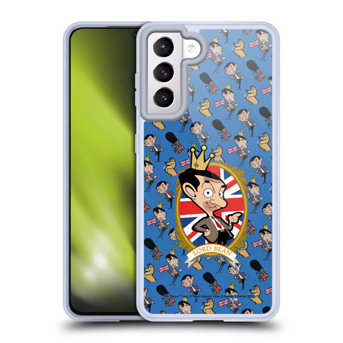 Mr. Bean: The Animated Series Graphic Art Royal Bean Soft Gel Case for Samsung Galaxy S21 5G