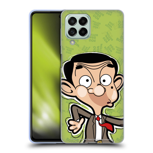 Mr. Bean: The Animated Series Graphic Art Face Soft Gel Case for Samsung Galaxy M53 (2022)