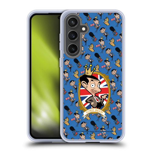 Mr. Bean: The Animated Series Graphic Art Royal Bean Soft Gel Case for Samsung Galaxy S24 FE