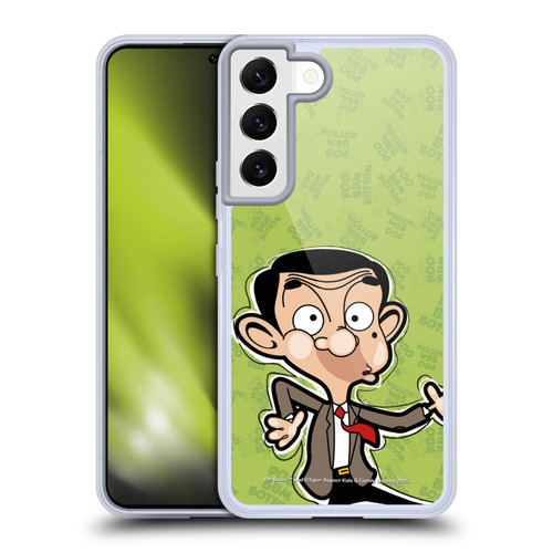 Mr. Bean: The Animated Series Graphic Art Face Soft Gel Case for Samsung Galaxy S22 5G