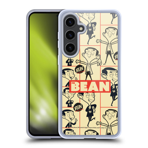 Mr. Bean: The Animated Series Graphic Art Collage Soft Gel Case for Samsung Galaxy S24+ 5G