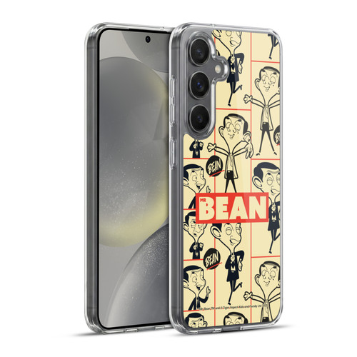 Mr. Bean: The Animated Series Graphic Art Collage Soft Gel Case for Samsung Galaxy S24+ 5G & MagSafe