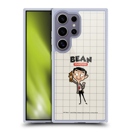 Mr. Bean: The Animated Series Graphic Art With Teddy Soft Gel Case for Samsung Galaxy S25 Ultra