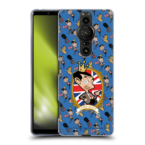 Mr. Bean: The Animated Series Graphic Art Royal Bean Soft Gel Case for Sony Xperia Pro-I