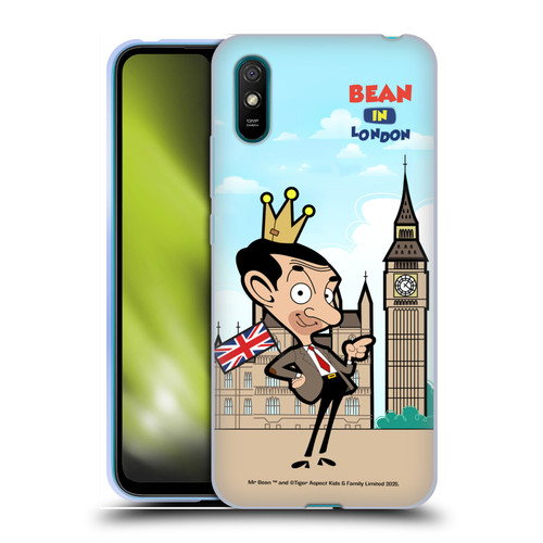Mr. Bean: The Animated Series Graphic Art Bean In London Soft Gel Case for Xiaomi Redmi 9A / Redmi 9AT